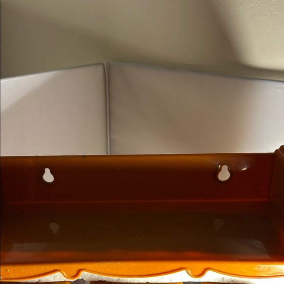 Plastic Orangish brown Kitchen Food/ Spices Storage Rack with Plastic Jars - Picture 5 of 6